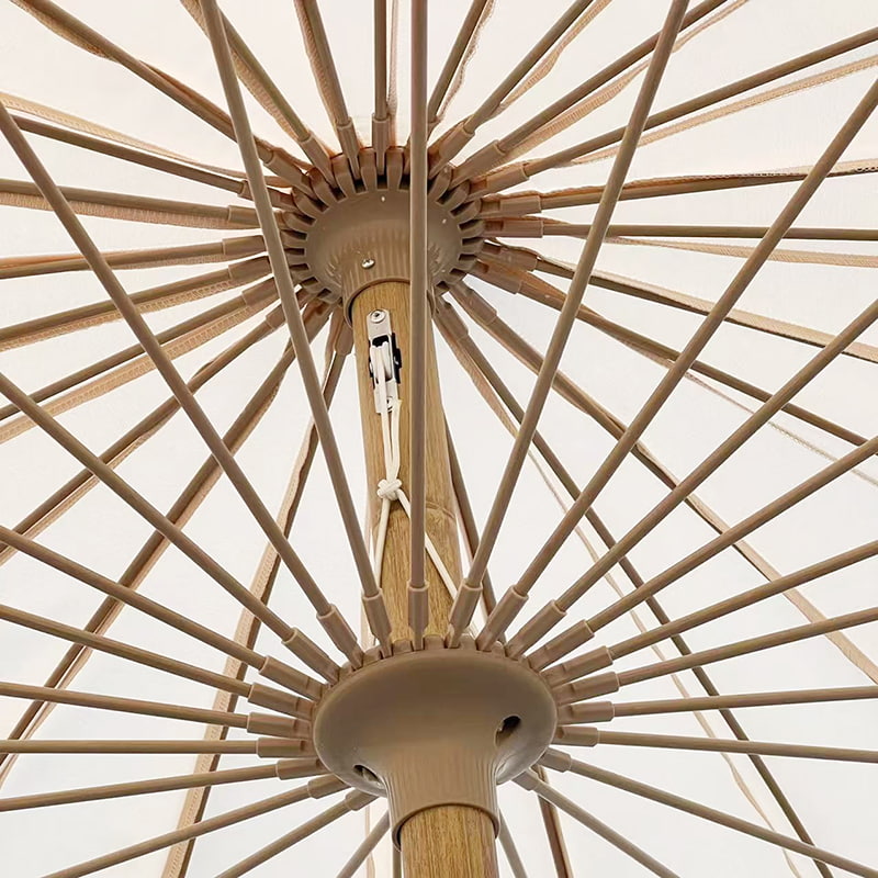 2,8M håndsvinget landskabsparaply