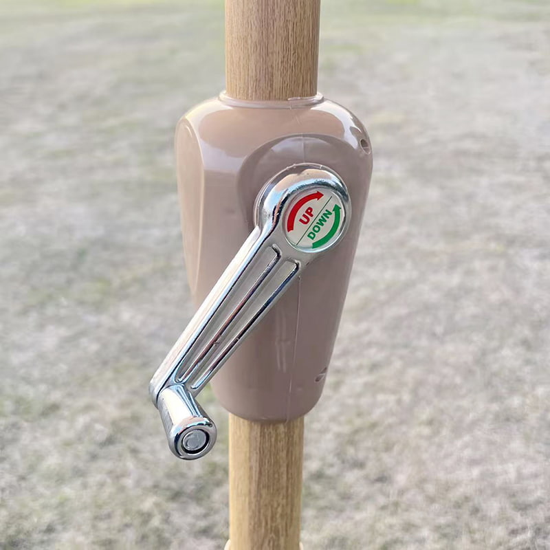 2,8M håndsvinget landskabsparaply