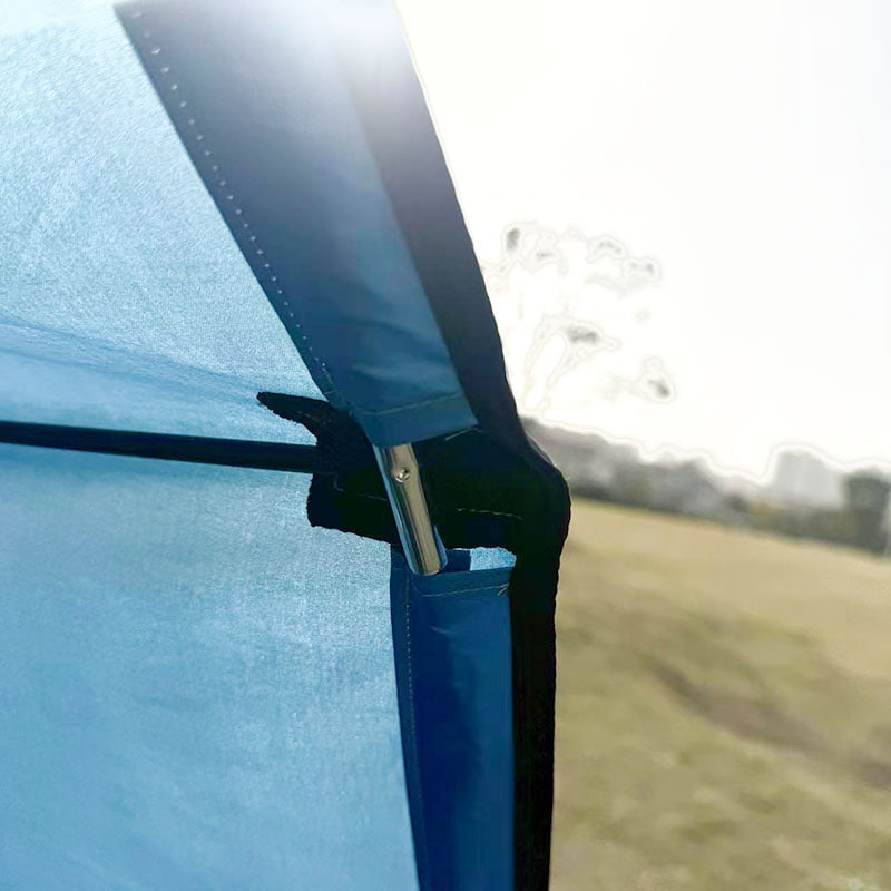 Udendørs strandcampingtelt med integreret jordmåtte