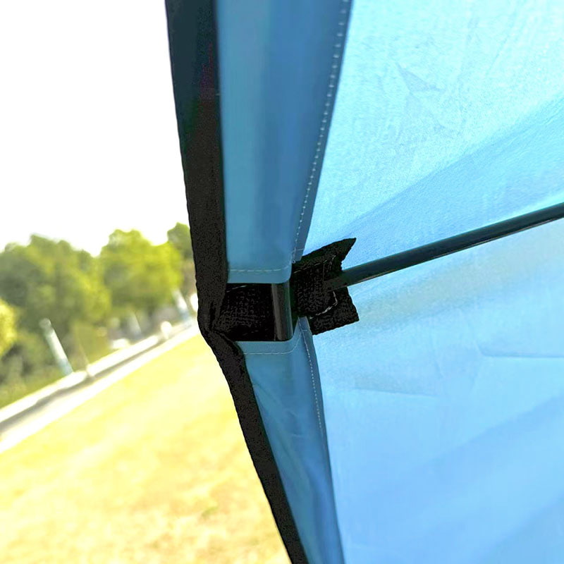 Udendørs strandcampingtelt med integreret jordmåtte