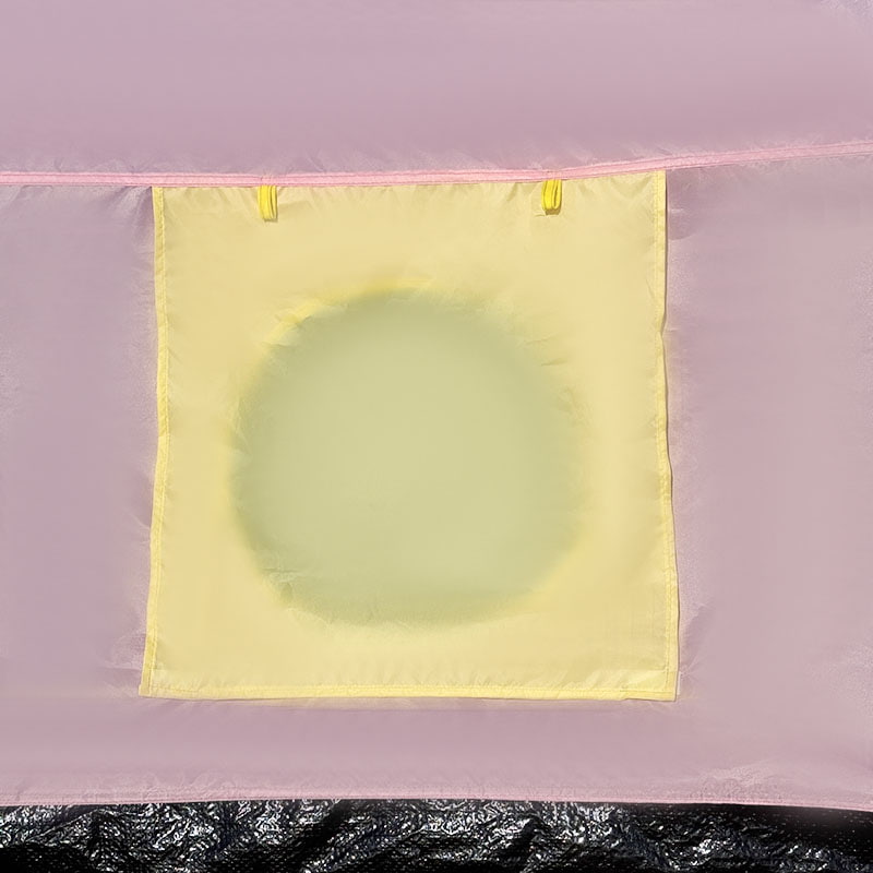 Børnenes udendørs farverige foldbart telt