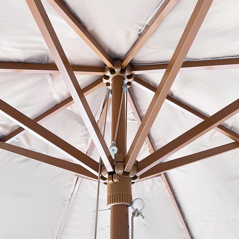 3-meter halm gårdhave paraply