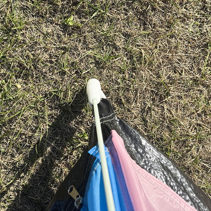 Børnenes udendørs farverige foldbart telt