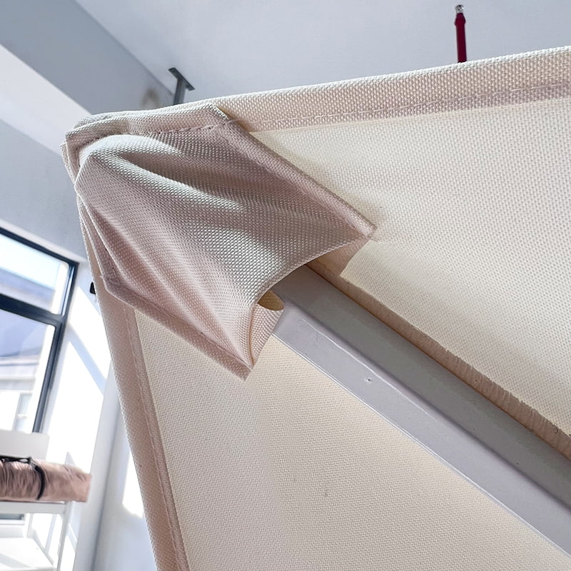 Firkantet/rund loftmonteret paraply