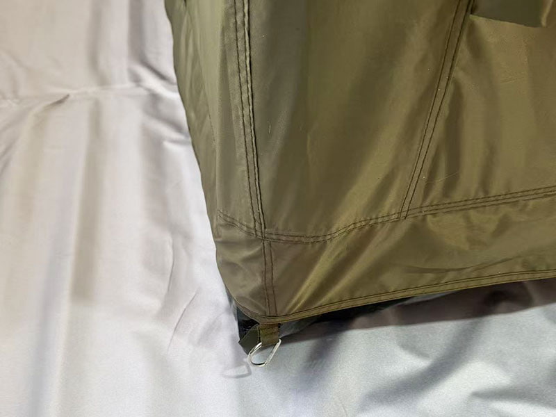 Militærgrønt oppusteligt campingtelt i lille størrelse Militærgrønt oppusteligt campingtelt i lille størrelse
