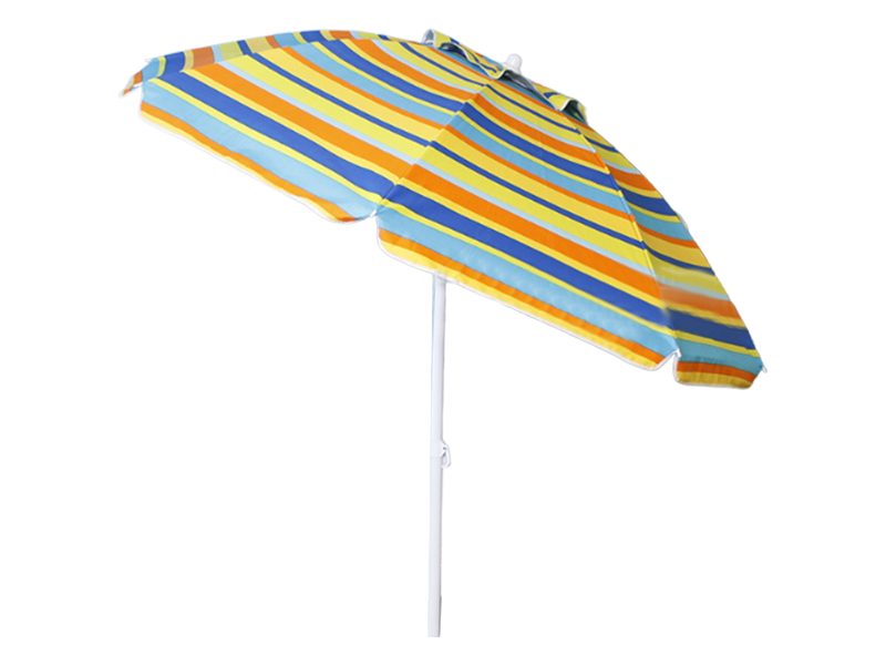 2M udendørs polyester sølv lim strandparaply