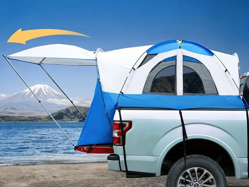 Fiske- og campingtelt til pickup truck seng Fiske- og campingtelt til pickup truck seng