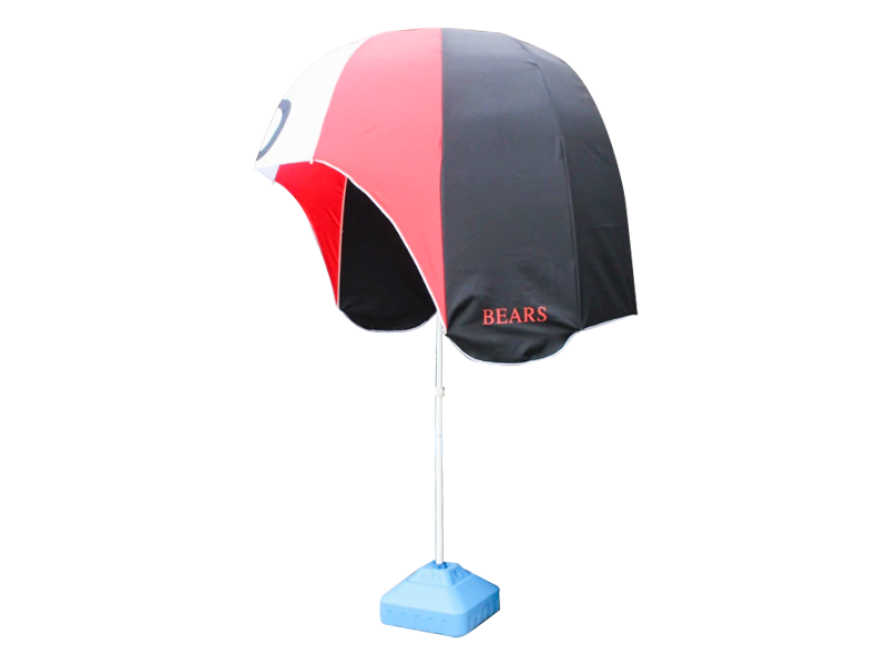 Hjelm udendørs polyester strandparaply