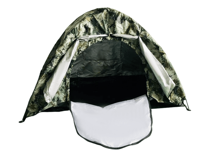Dobbeltlags camouflage udendørs fortykket telt