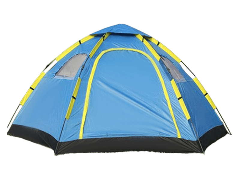 Sekskantet automatisk udendørs campingtelt